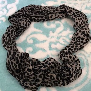Animal print scarf